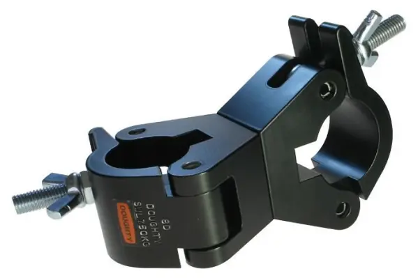 DOUGHTY Swivel Coupler, 750kg, Aluminium, Black