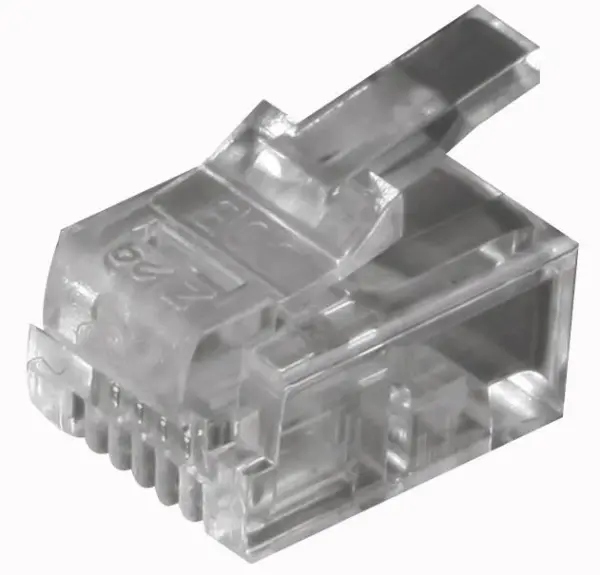 COB Connettore Modulare RJ11 6P4C, Confezione da 10, Cat5