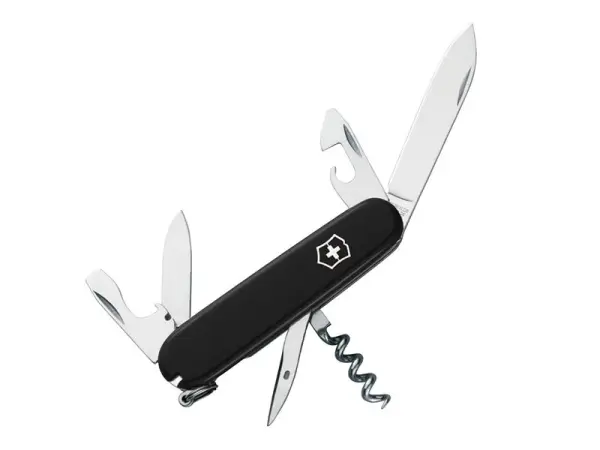 Victorinox - Spartan Swiss Army Knife Hitam Pakej Blister