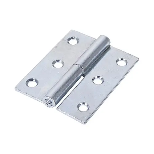 Timco Lift Off Hinge, 75x62mm, Zinc, Left Hand (2 Pack)