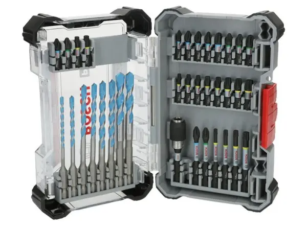 Bosch PRO Impact Mixed Set, 35-Piece Screwdriver & Drill Bits