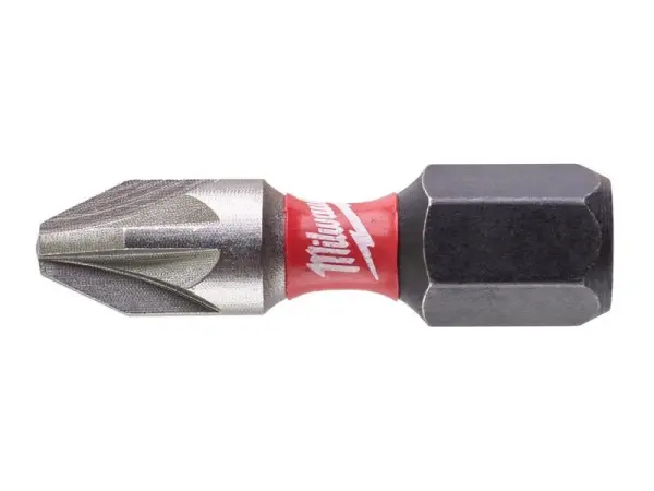 Milwaukee Power Tools - Bit Impak SHOCKWAVE™ PZ2 x 25mm (Pek 25)