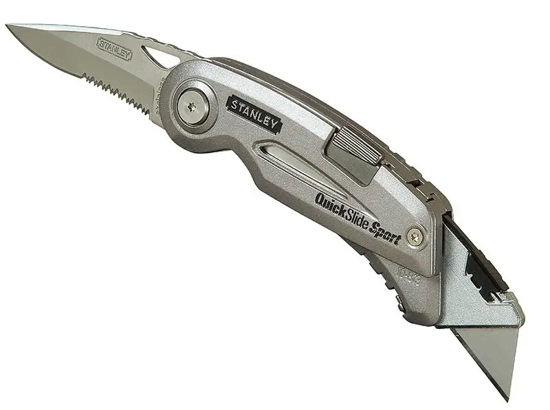 STANLEY® QuickSlide Sport Utility Knife - 2 Blade Types