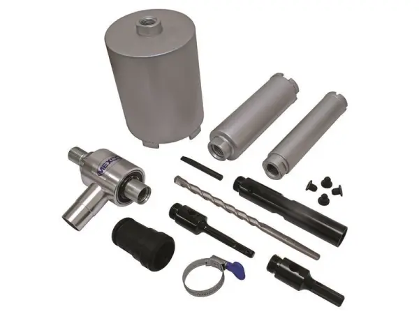 MEXCO 9-Piece Dust Management Core Drill Kit