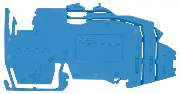 WAGO Blue Busbar Carrier - 1.5mm