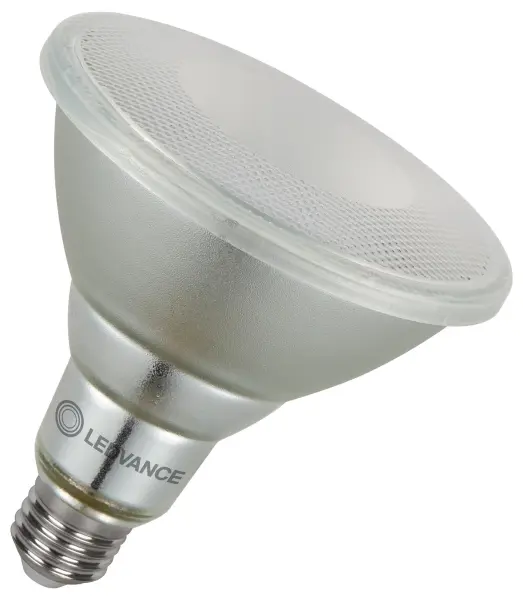 LEDVANCE 13.5W LED PAR38 Bulb, E27, 2700K, 1035lm, 15°, Non-Dimmable
