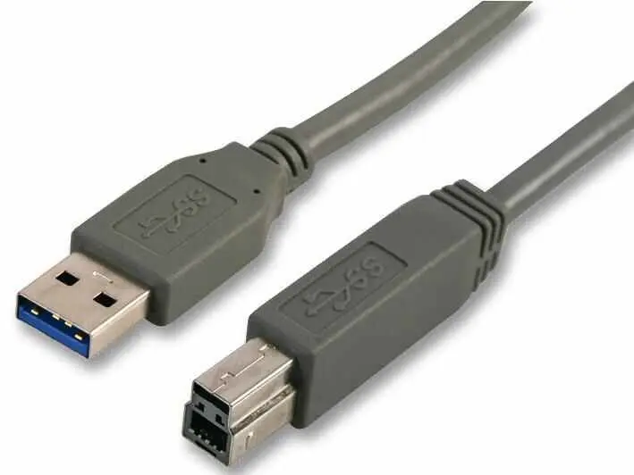 PRO SIGNAL USB 3.0 A Male to B Male Cable, 3m, Grey