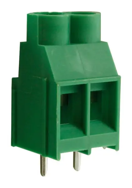 CAMDENBOSS CTBP04VY Bloco Terminal de Grampo Ascendente 2 Polos, 6.35mm, 30A