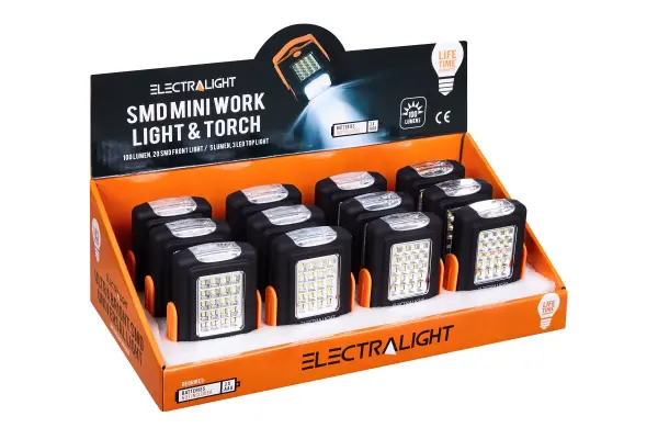 Blue Spot Electralight 100 Lumen SMD Mini Work Light and Torch