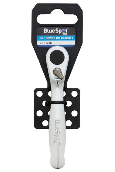 Blue Spot Cricchetto a Presa da 1/4” con 72 Denti