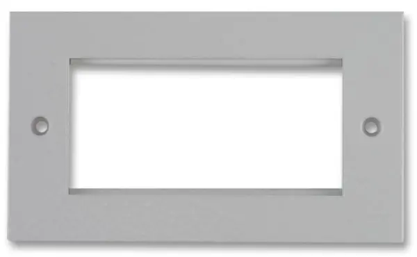 Plaque frontale PHILEX 4 modules, blanc, 100mm