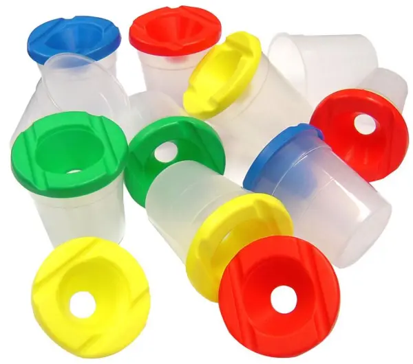 MAJOR BRUSHES Standard Pinselwasserbehälter mit Deckel