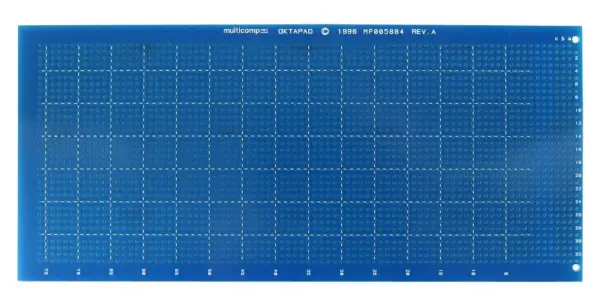 MULTICOMP PRO - Oktapad Eurocard Prototypenplatine 3U einseitig, 100x220mm
