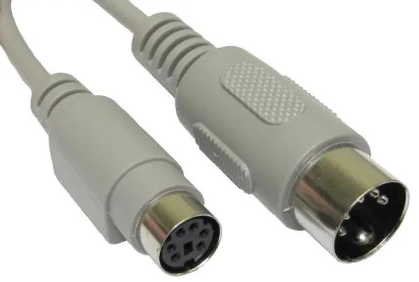 PRO SIGNAL 5-Pin DIN to 6-Pin Mini DIN Keyboard Adaptor