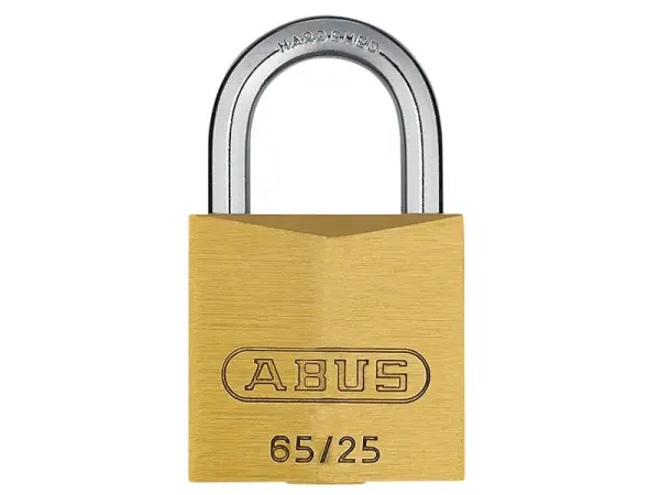 ABUS 65/25mm Πορτοκαλλίδι από Ορείχαλκο, Ομοκλείδα 6253
