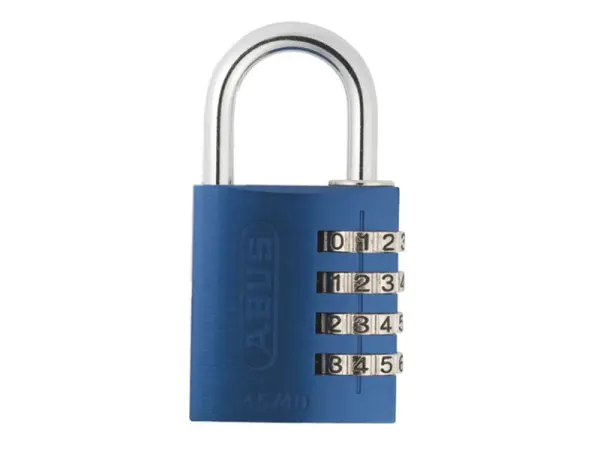 ABUS 145/40 Aluminium Combination Padlock Blue 40mm