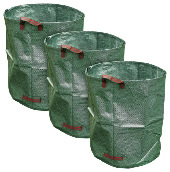 ST HELENS Heavy Duty 135 Litre Garden Waste Bags, 3 Pack