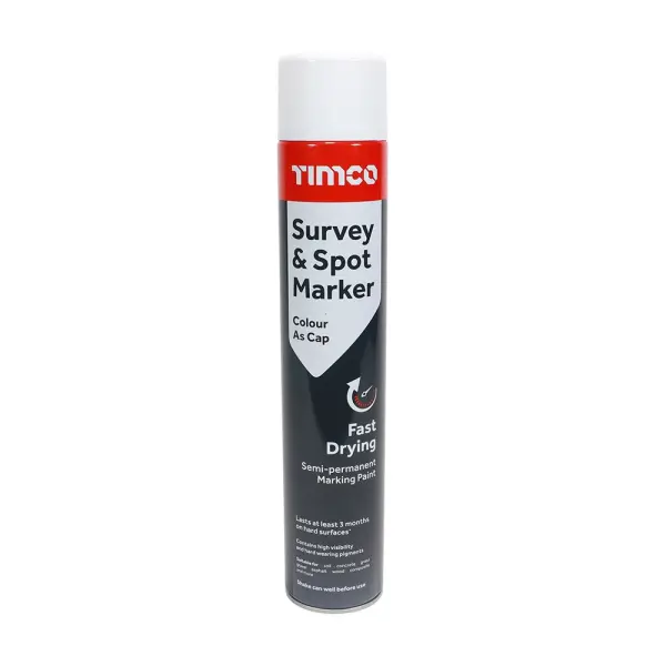 Timco Wit Markeer- en Signaalverf, 750ml