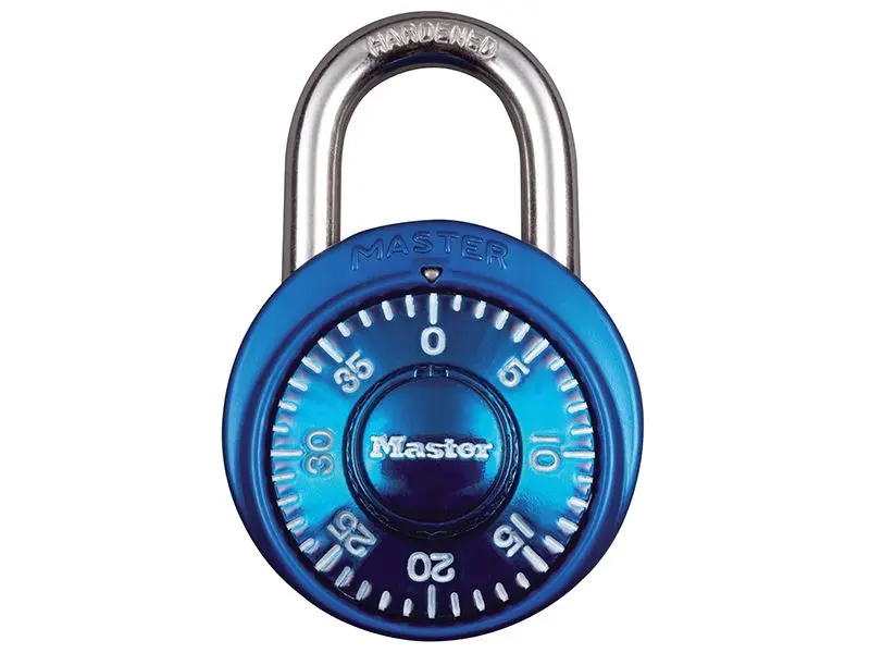 Master Lock 38mm 固定ダイアル式ナンバー錠 ステンレス製 | Camden Tools