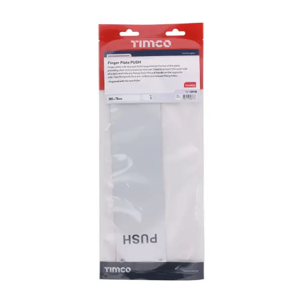 Timco - Πλάκα Πίεσης Δαχτύλου 160x386mm