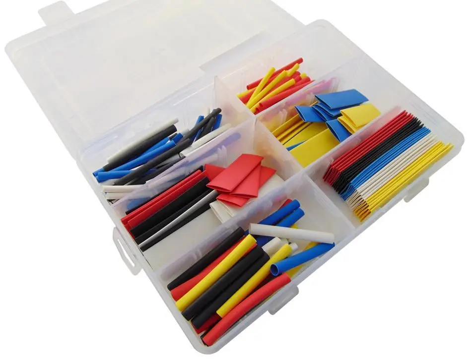 Trousse de gaines thermorétractables PRO POWER 2:1, 180 pièces