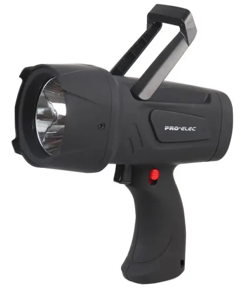 PRO ELEC Handheld Torch with 150 Lumens & Hanging Hook
