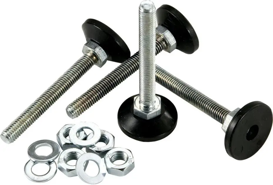 RACKYRAX Sada 4 nastavitelných nožiček pro regály