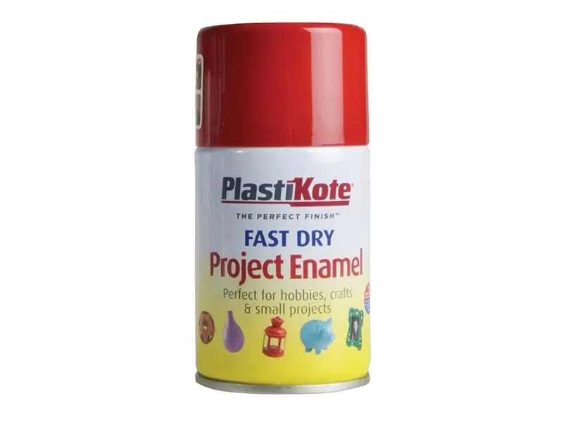 PlastiKote - Schnelltrocknende Emaille-Sprühfarbe Insignia Red 100ml