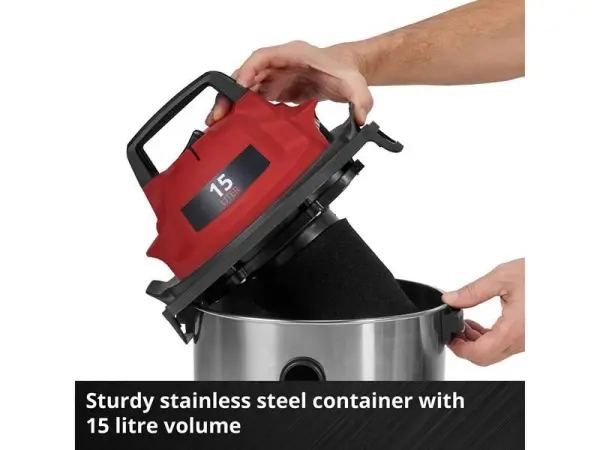 Einhell TC-VC 1540 S ウェット/ドライ クリーナー 15L 900W 240V