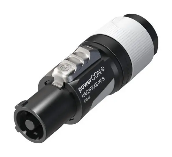 NEUTRIK PowerCON XX Series Locking Socket, Power Out, 3 Pole - 6mm 12mm