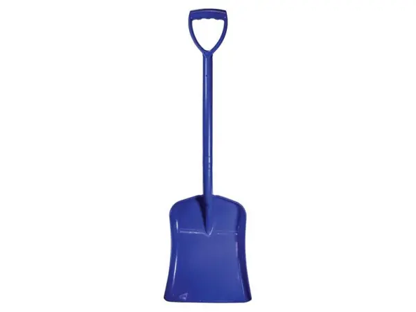 Faithfull Blue Plastic Shovel with Steel Shaft