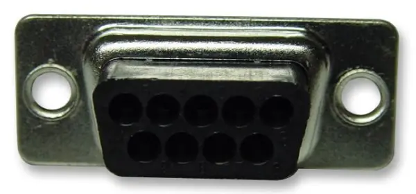 MH CONNECTORS Conector D-Sub de 9 Pinos para Crimpar, Pacote de 2