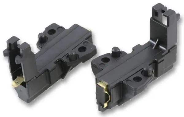 EUROPART Compatible Ceset Motor Carbon Brushes (13.5x5x34mm, 2 Pack)