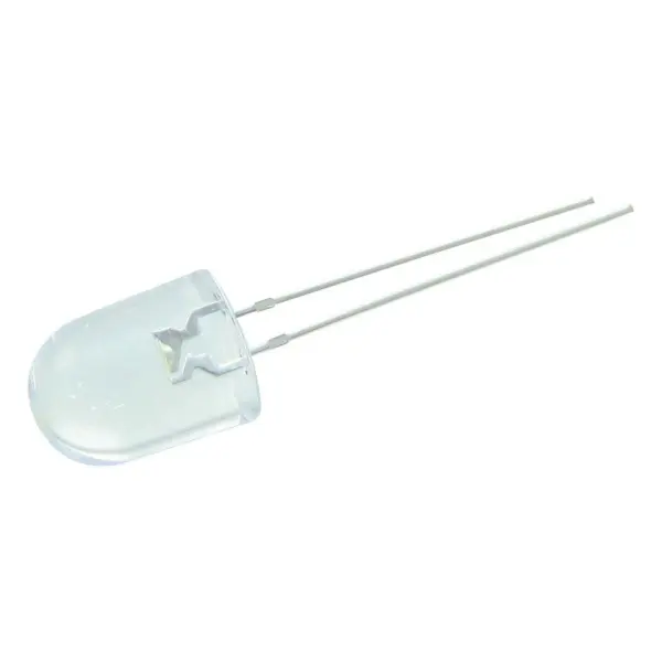 TT Electronics / OPTEK TECHNOLOGY 3mm White Through-Hole LED, 6200mcd, 20mA