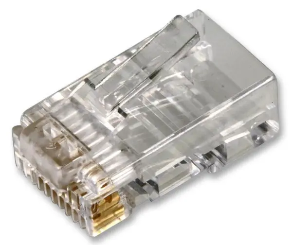 PRO POWER Conector RJ45 Cat6, 8P8C, Paquete de 10