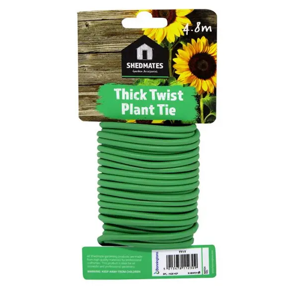 Kingfisher Thick Twist Plant Tie, 4.8m, 146g