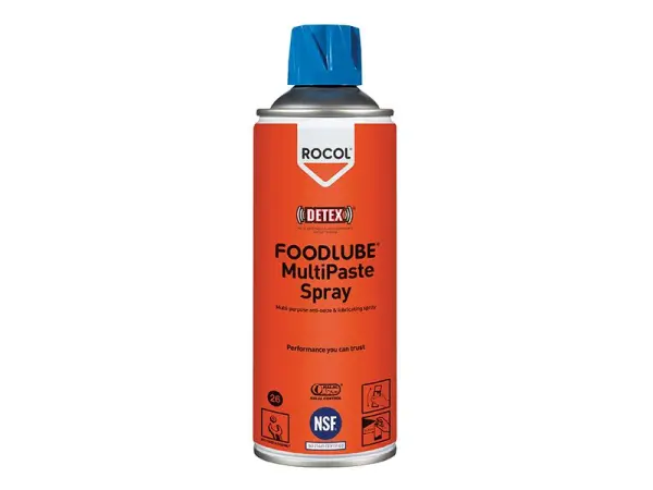 ROCOL FOODLUBE MultiPaste Spray 400ml, NSF H1, ISO 21469
