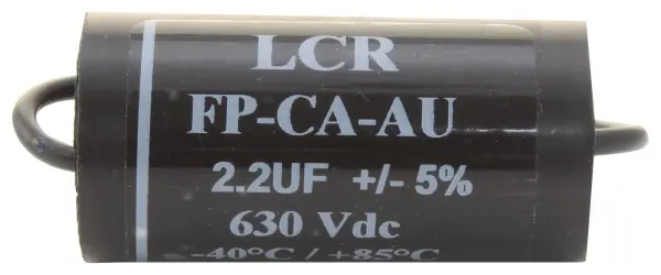 AMPOHM DC Film Capacitor 2.2µF 630V PP FP-CA-AU Audio Series