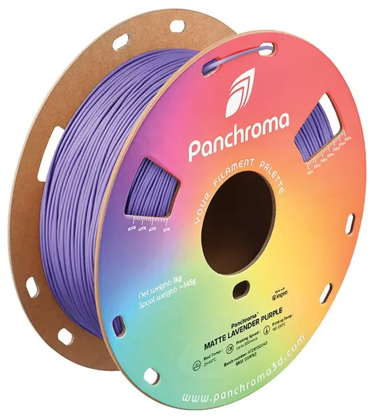 Polymaker Panchroma Matt PLA Filament 1.75mm Lavender Purple 1kg