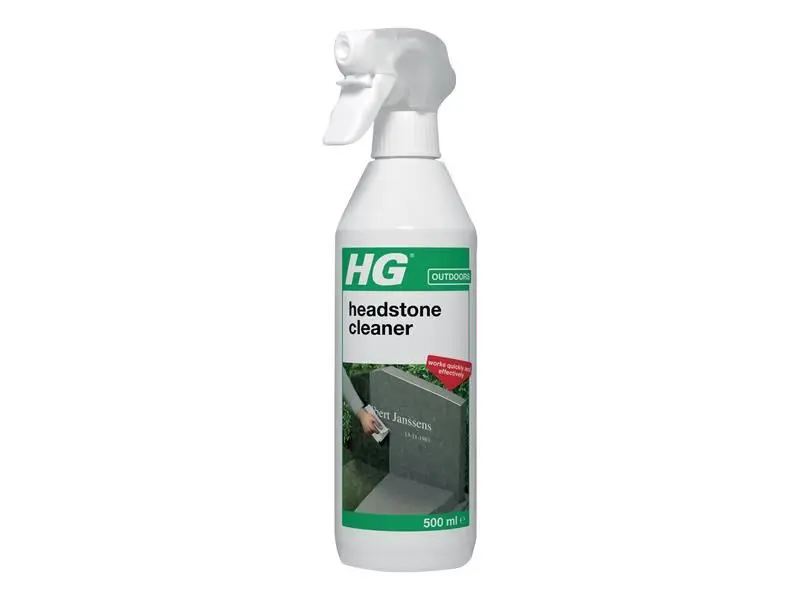 HG Headstone Cleaner 500ml - Glantóir Clocha & Eibhir