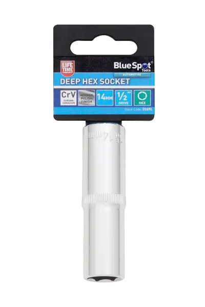 Blue Spot Tools Soket Dalam Heksagonal 14mm, Pemacu 1/2 Inci