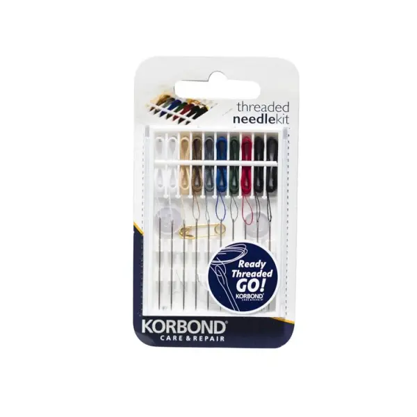 Korbond Threaded Needle Kit, 10pcs