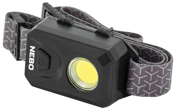 NEBO SPORTS 150 COB LED Torc Cinn, 150 Lúiméad, IPX4 Uiscedhíonach