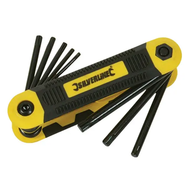 Silverline Expert 公制星形匙批套裝 8件裝 - T9 - T40