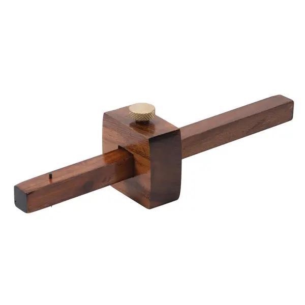 Silverline Grado di Marcatura 230mm in Legno Massello con Vite in Ottone