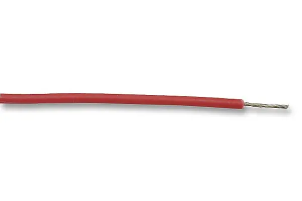ALPHA WIRE - Καλώδιο PTFE UL1213, 30 AWG, Κόκκινο, 30.5m (100ft)