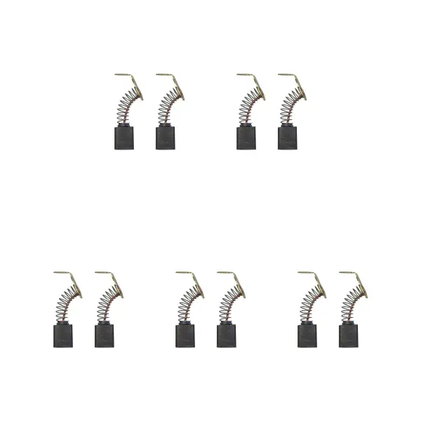 5 setů uhlíkových kartáčů 2x pro vrtačku Makita CB145 (6x9x13/11,7mm)