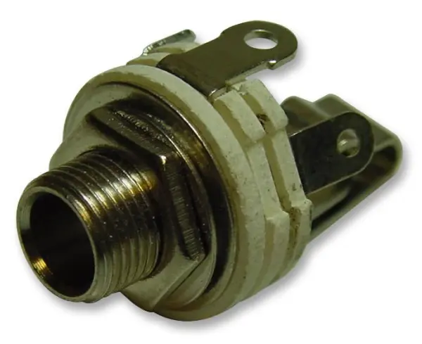 HiLo 6.35mm Open Jack Socket, Mono, Switched