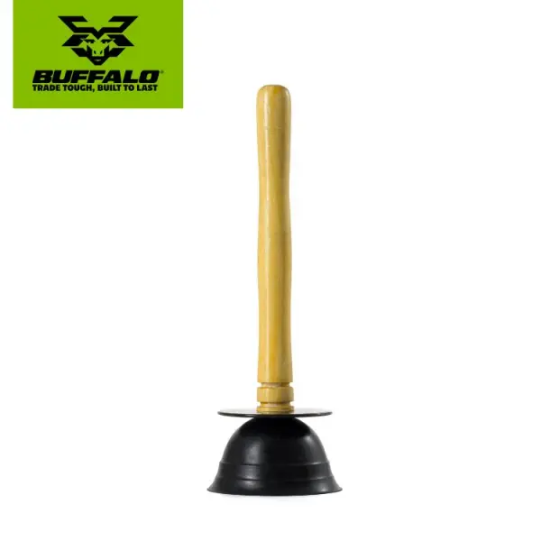 Buffalo Medium Rubber Cup Sink & Bath Plunger 100mm