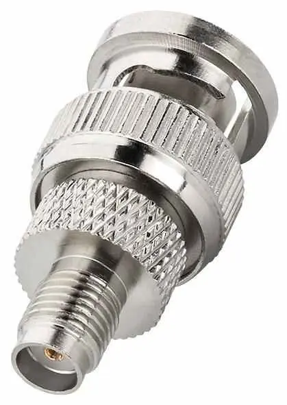 Monacor - Adaptateur SMA Femelle vers BNC Mâle, 50 Ohm
